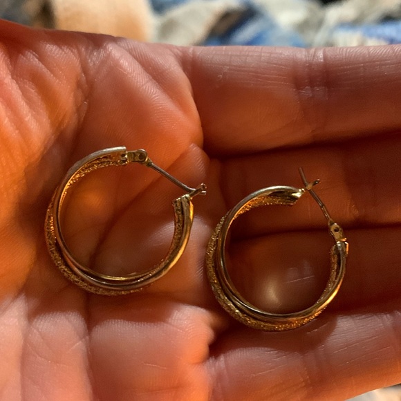 Jewelry - ❤️10 for $20❤️Gold and silver hoops